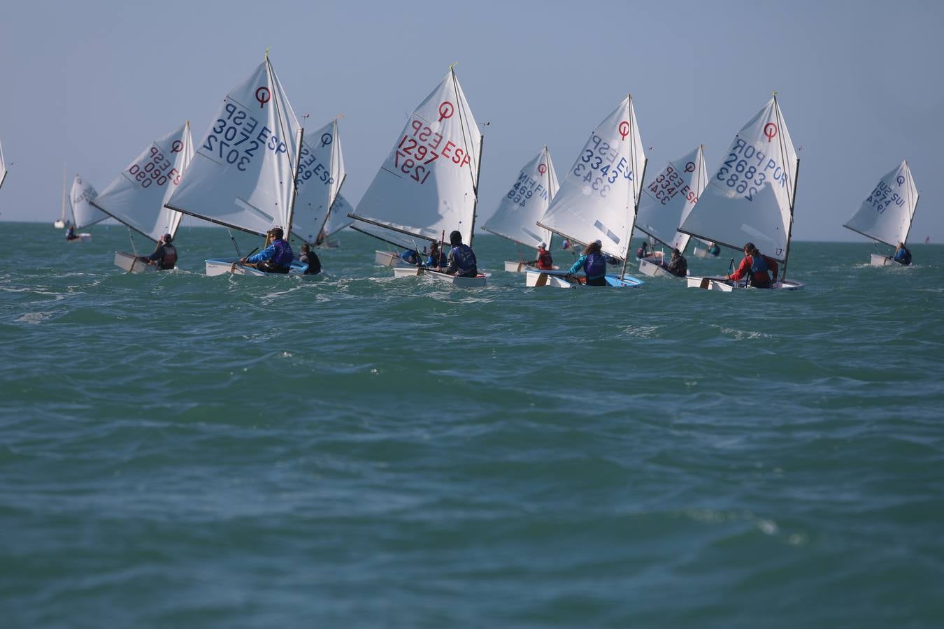 La Excellence Cup de Optimist se despide con honores de la Bahía de Cádiz