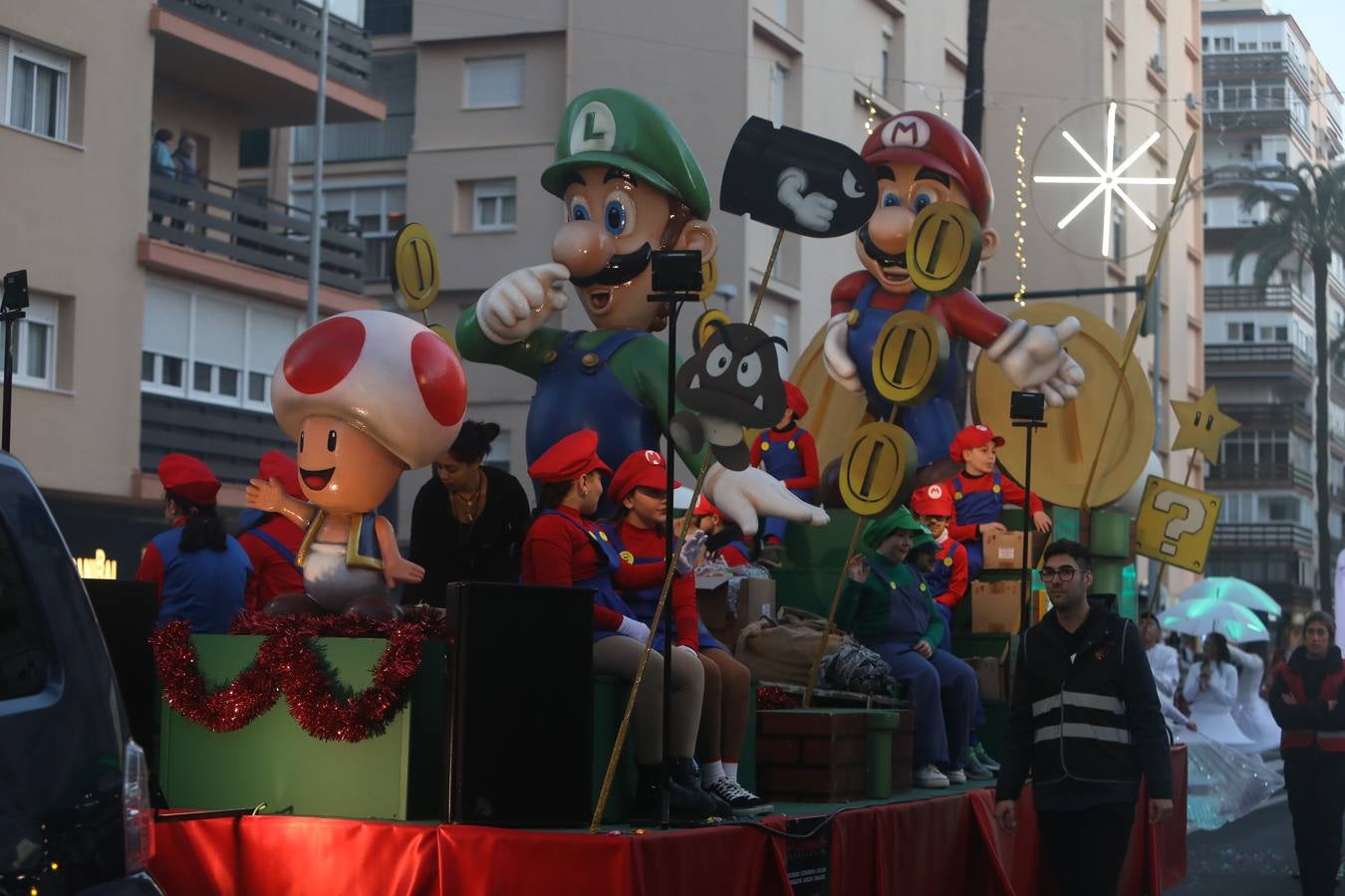 La Cabalgata de los Reyes Magos en Cádiz