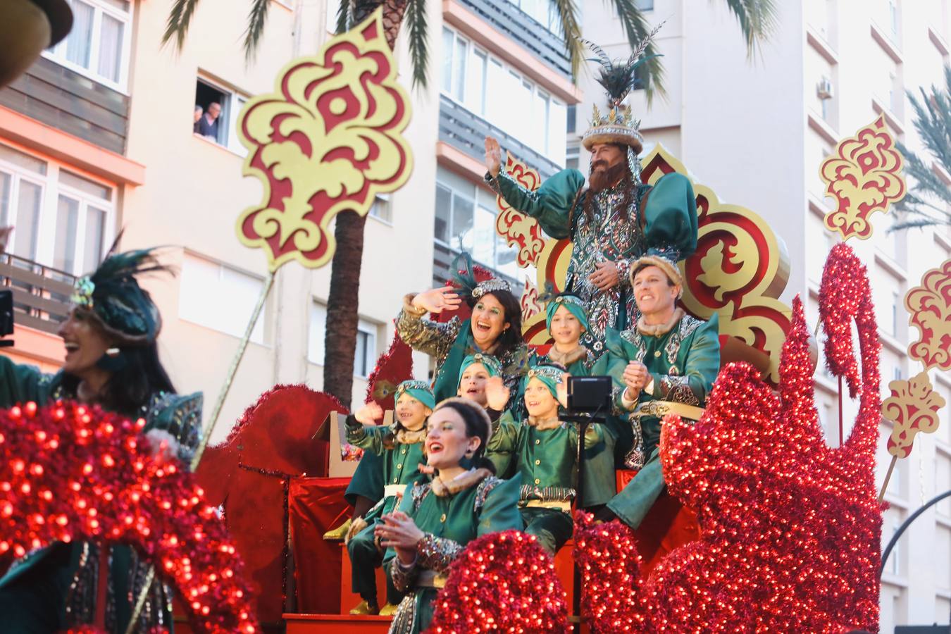 La Cabalgata de los Reyes Magos en Cádiz