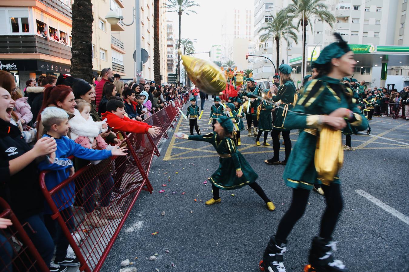 La Cabalgata de los Reyes Magos en Cádiz