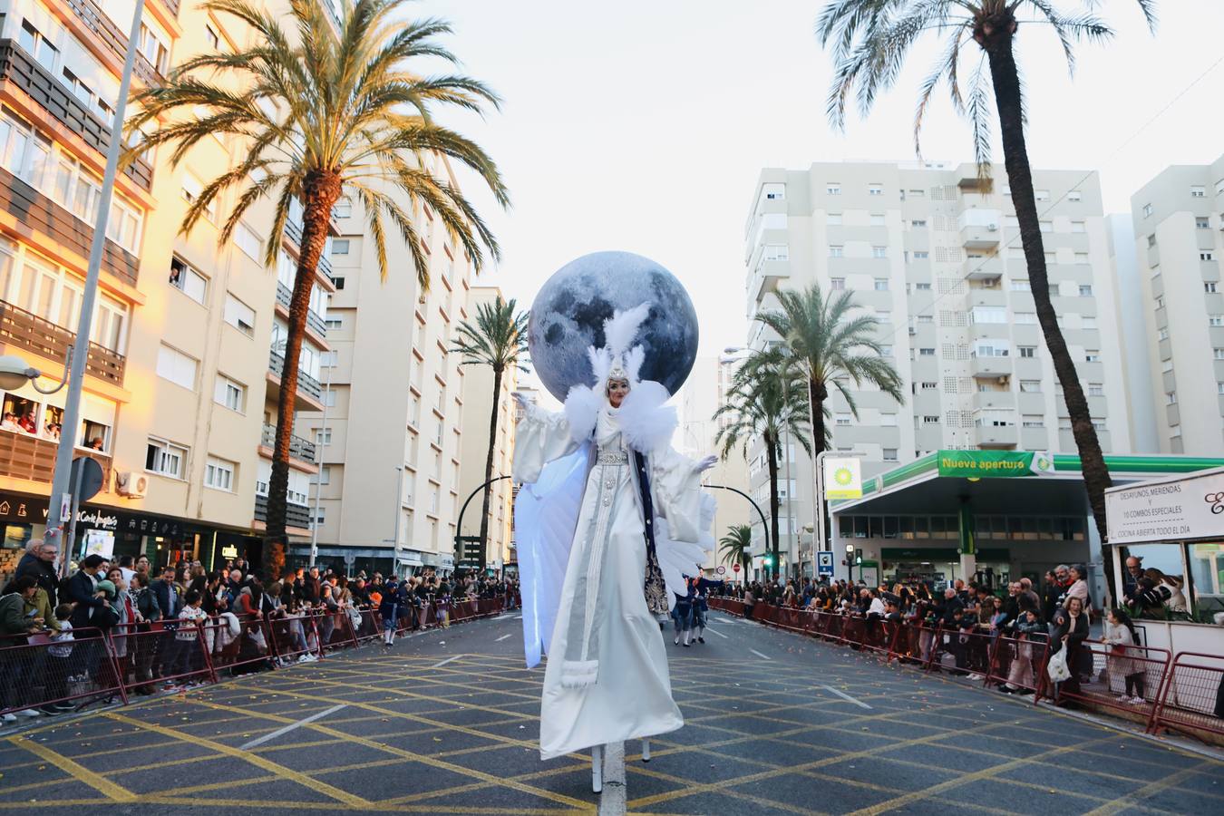 La Cabalgata de los Reyes Magos en Cádiz