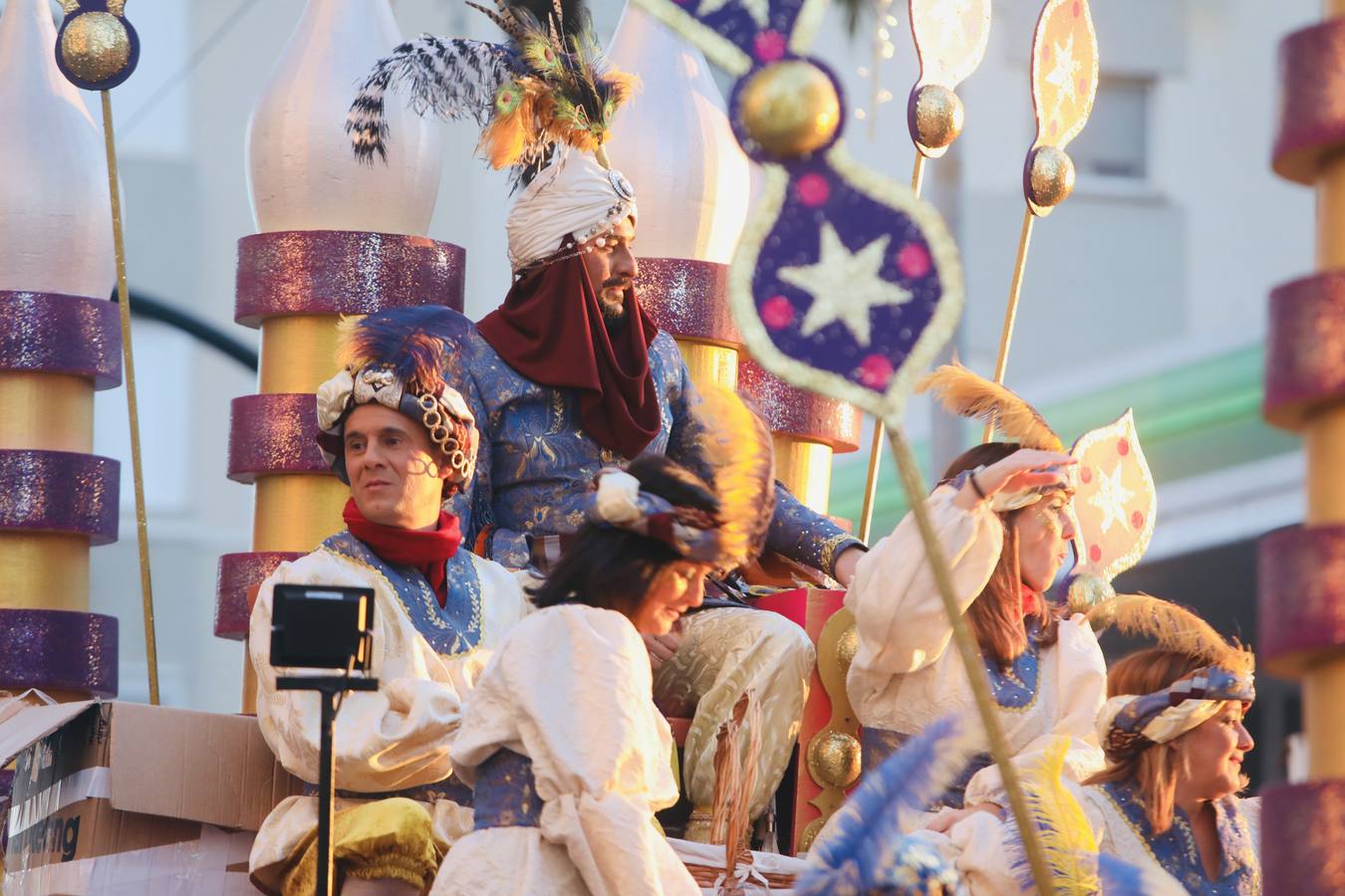 La Cabalgata de los Reyes Magos en Cádiz