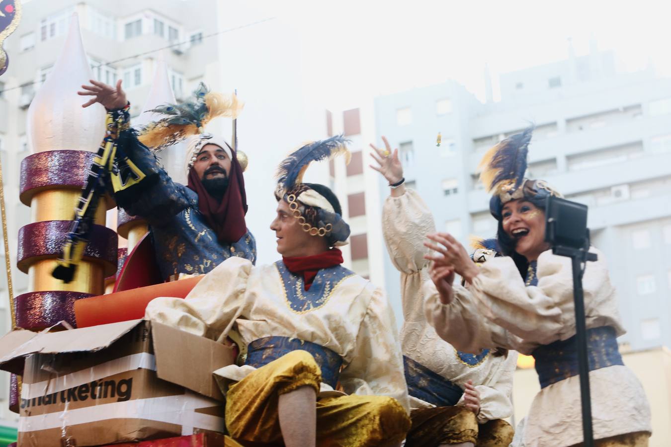 La Cabalgata de los Reyes Magos en Cádiz