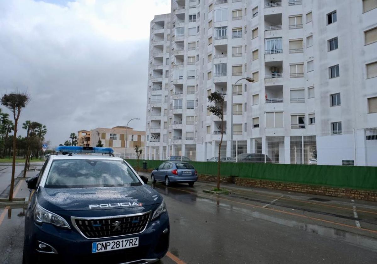 Vivienda en Valdelagrana donde ha tenido lugar el suceso.