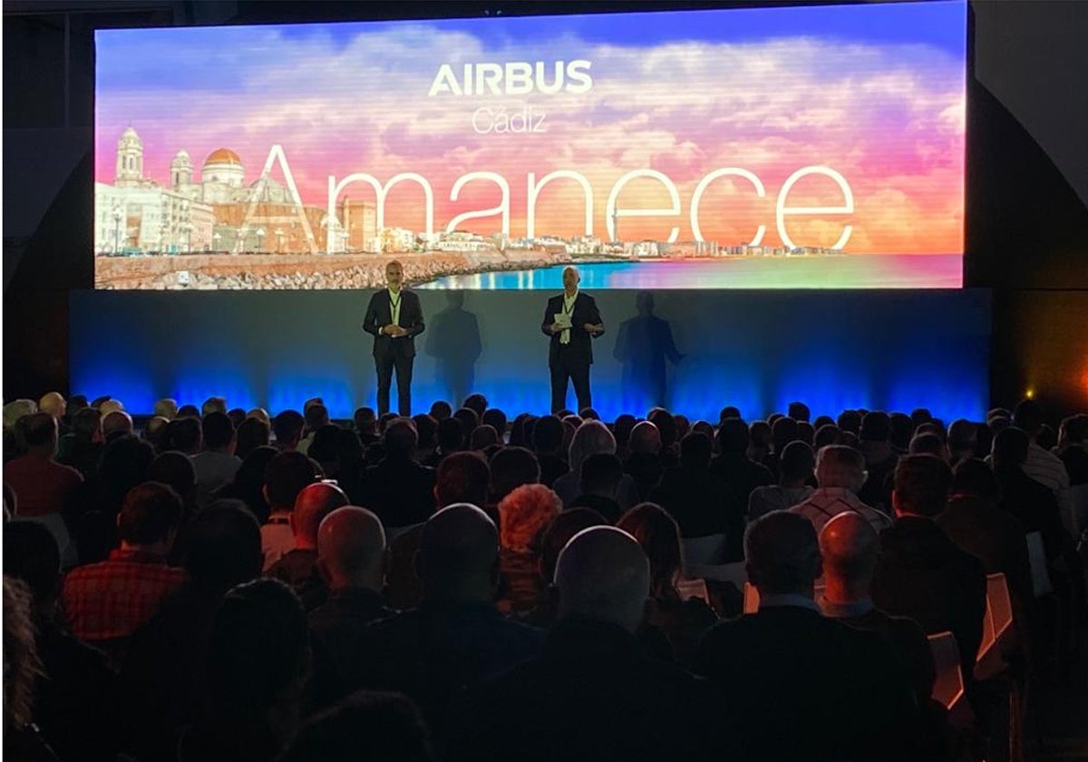 Presentación en Airbus El Puerto del nuevo proyecto de la compañía aeronáutica para Cádiz