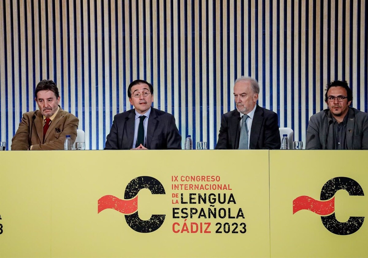 Acto de presentación del IX Congreso internacional de la Lengua Española.
