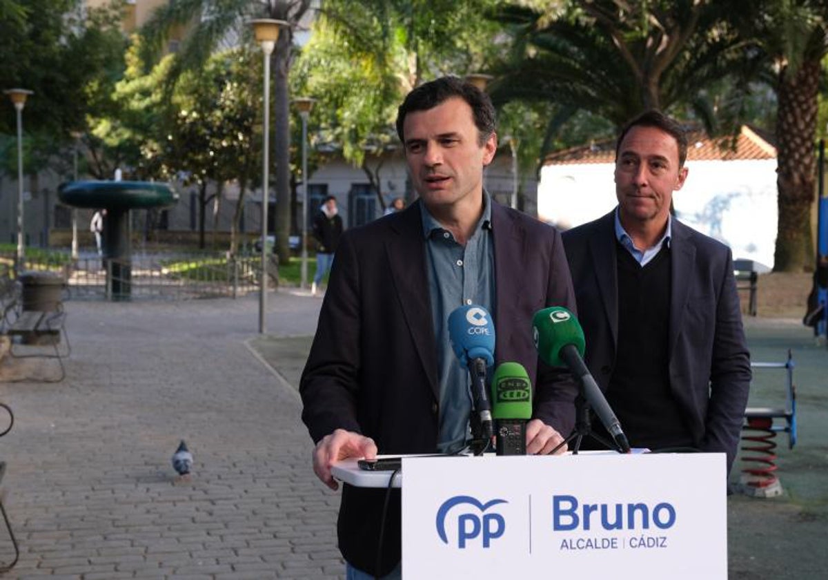 Bruno García es el candidato del Partido Popular por Cádiz capital a las elecciones municipales del 28 de mayo.