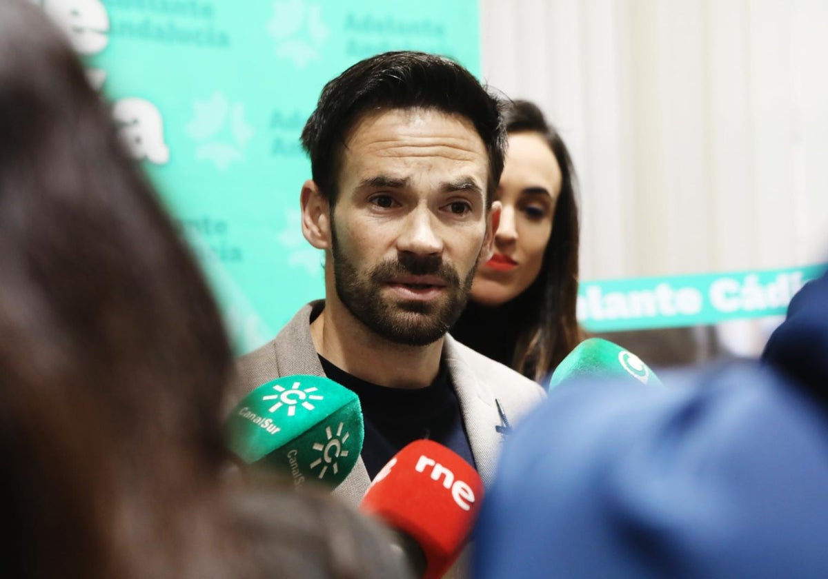 David de la Cruz es el portavoz y candidato de Adelante Andalucía en Cádiz capital.