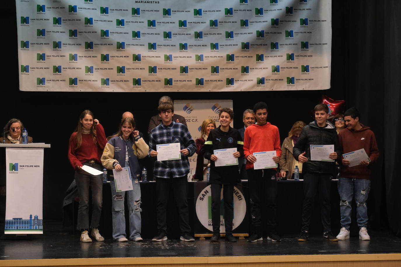 Fotos: Reconocimiento a los alumnos de San Felipe por su trabajo contra el acoso escolar