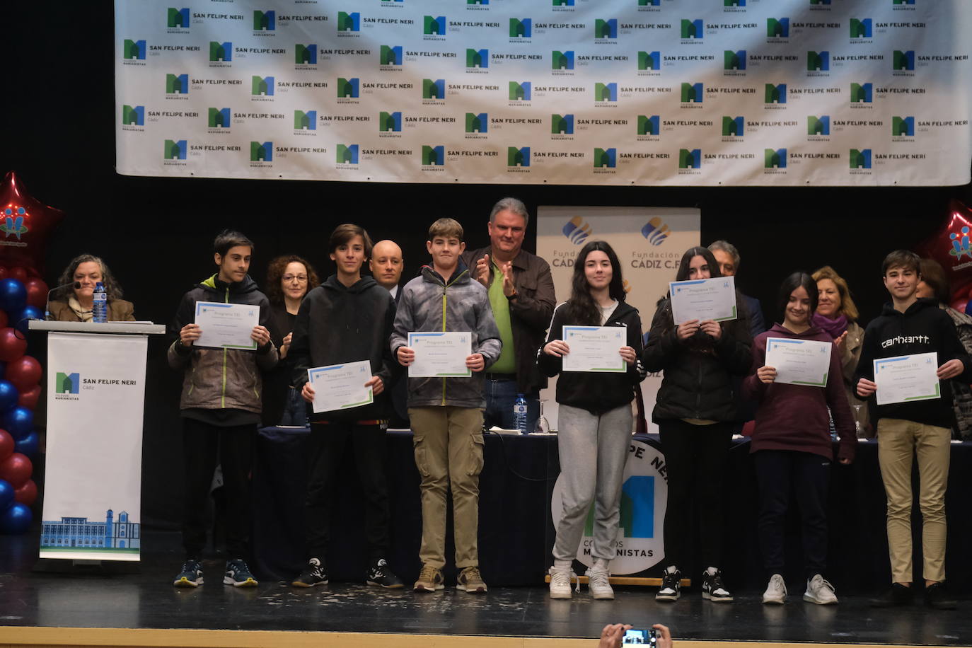 Fotos: Reconocimiento a los alumnos de San Felipe por su trabajo contra el acoso escolar