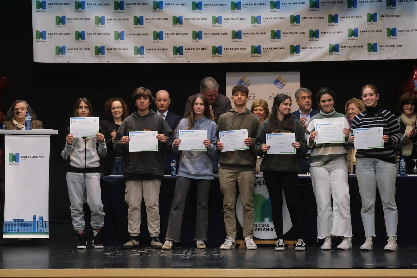 Fotos: Reconocimiento a los alumnos de San Felipe por su trabajo contra el acoso escolar