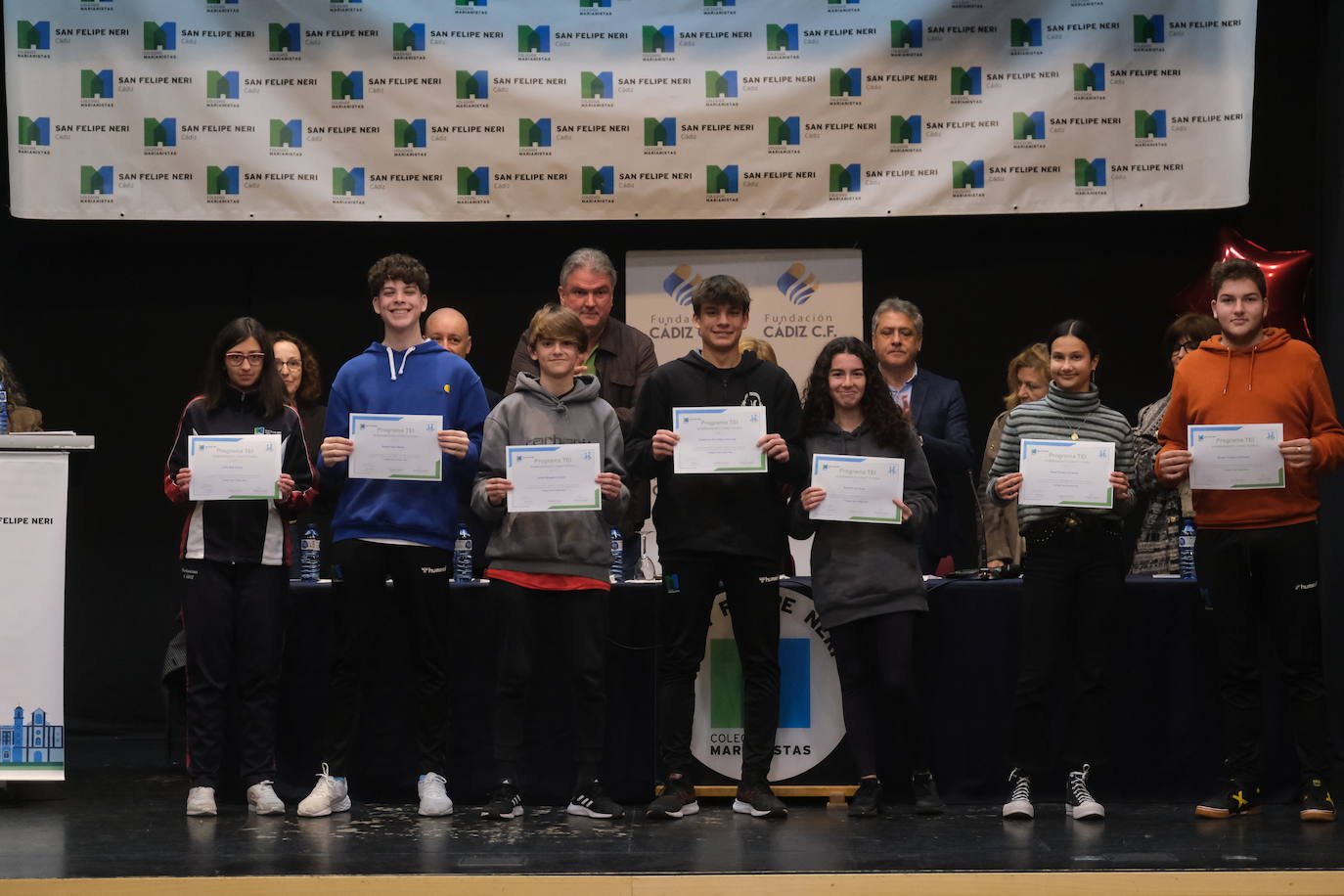 Fotos: Reconocimiento a los alumnos de San Felipe por su trabajo contra el acoso escolar