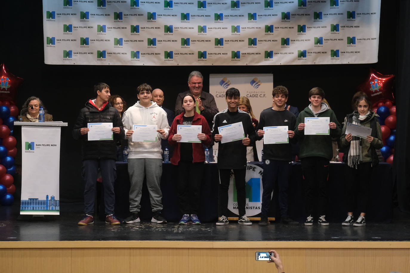 Fotos: Reconocimiento a los alumnos de San Felipe por su trabajo contra el acoso escolar