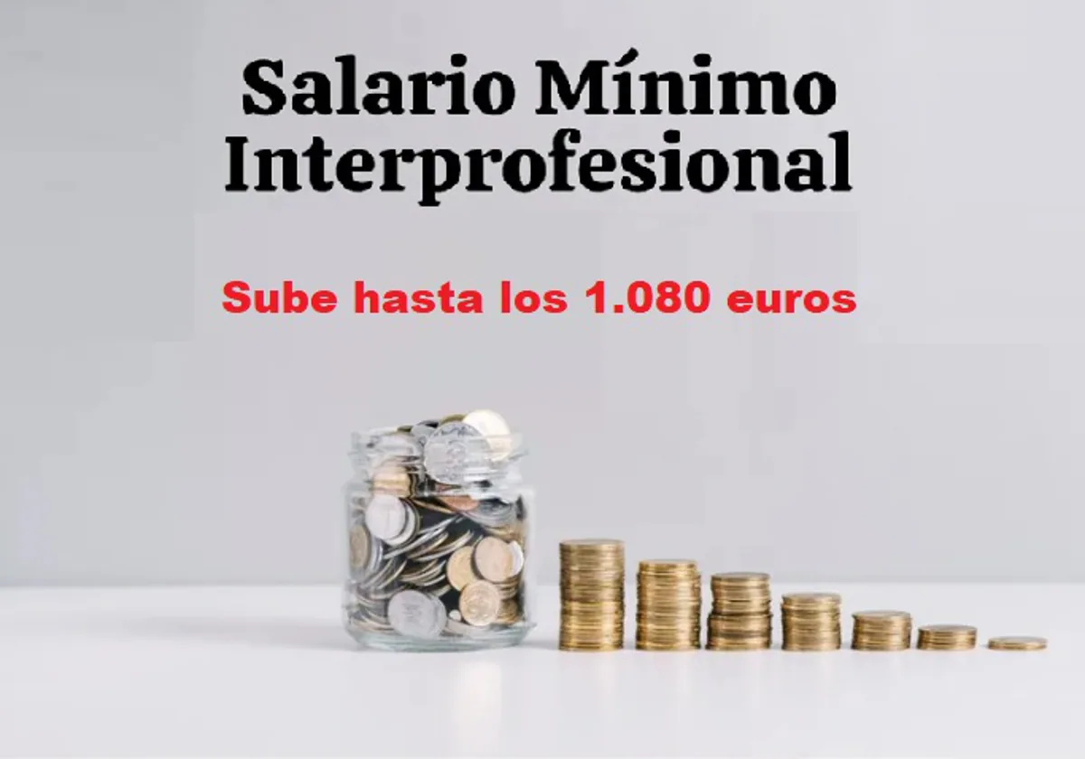 El Salario Mínimo Interprofesional llega a 1080 euros