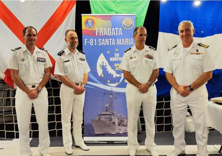 La fragata Santa María participa en las jornadas de Seguridad Marítima de la Unión Europea en Omán