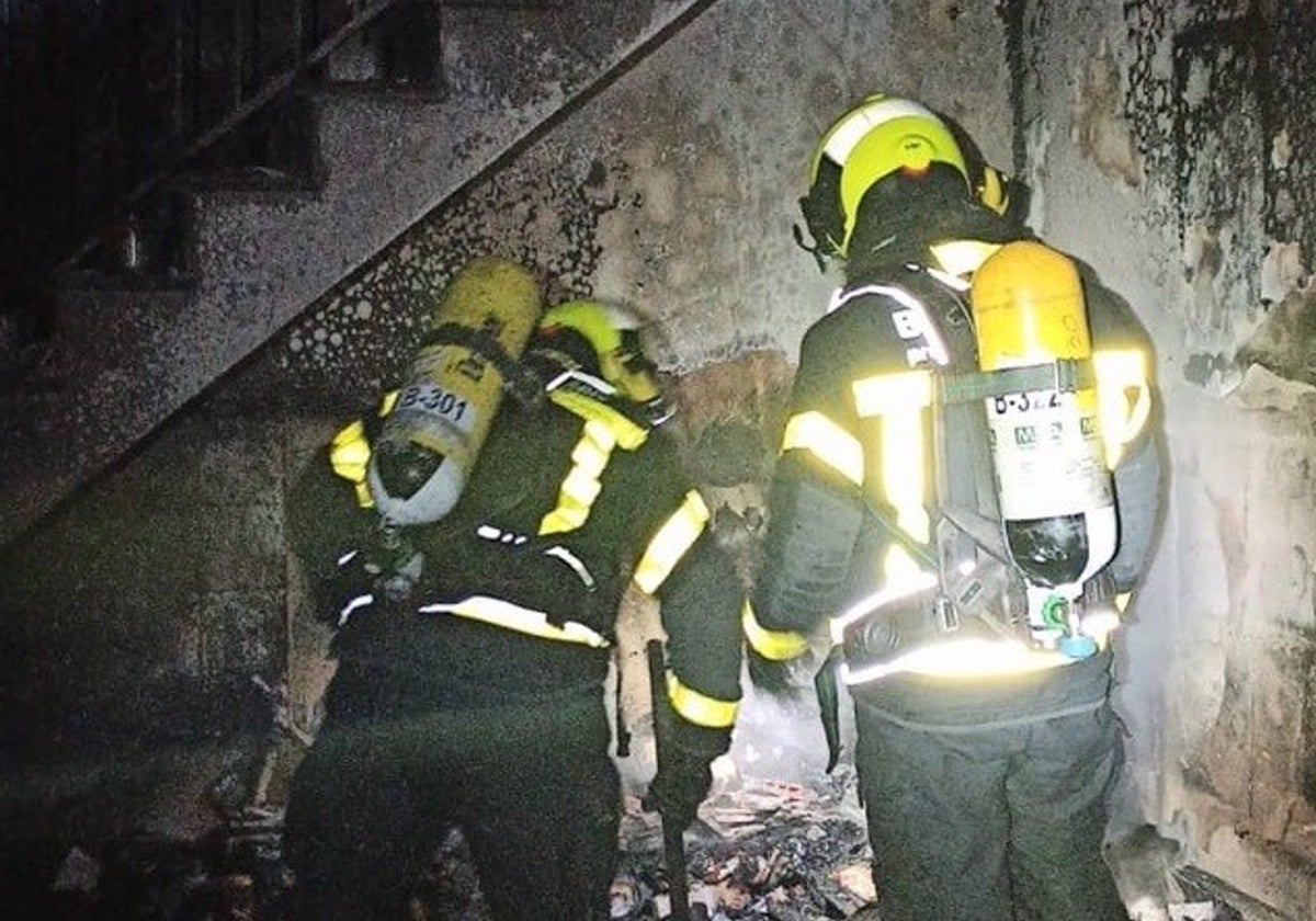 Incendio en una vivienda de Trebujena