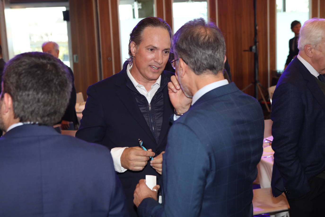 Fotos: El público en la conferencia de la Mirada Económica