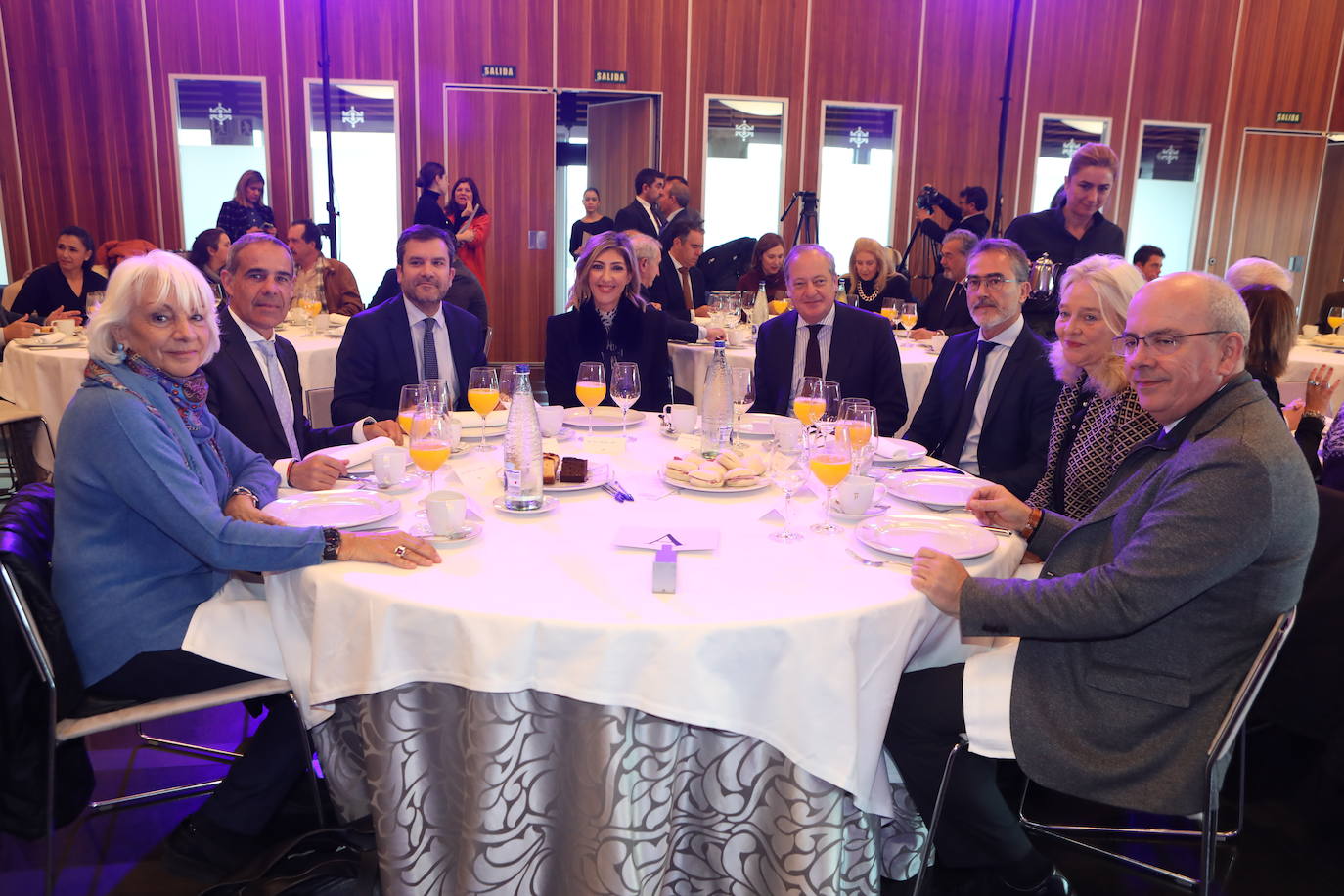 Fotos: El público en la conferencia de la Mirada Económica