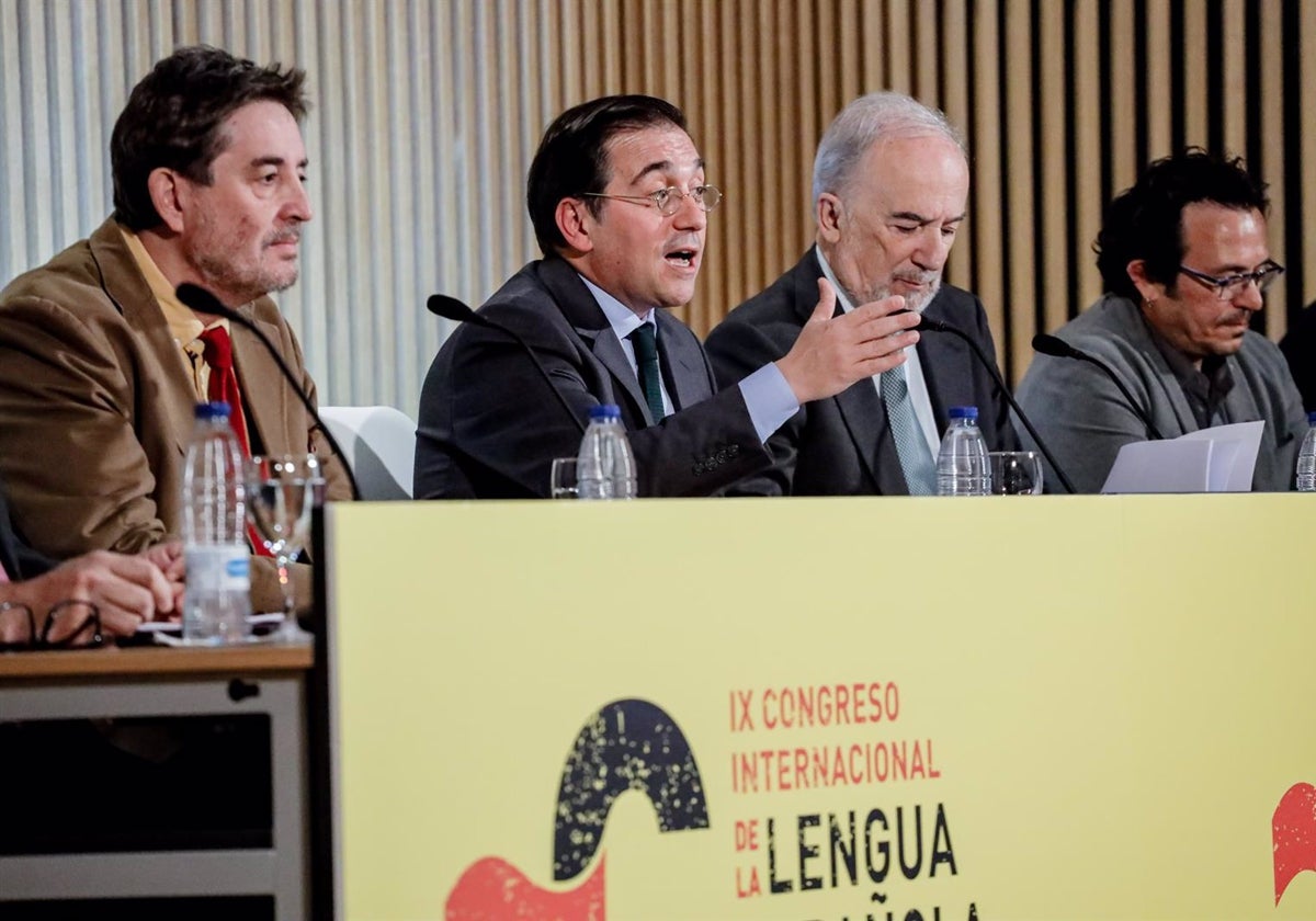 El ministro Albares abrirá el 27 de marzo la sesión plenaria del Congreso de la Lengua Española