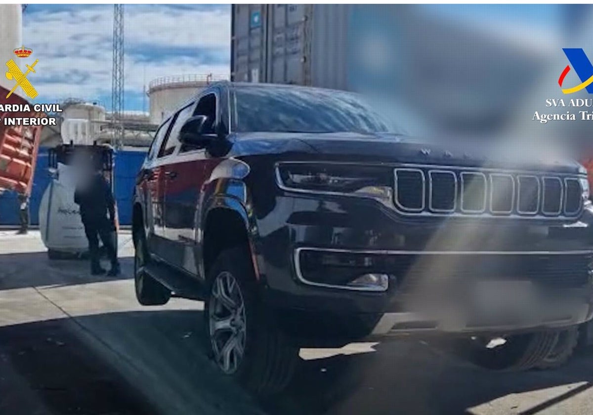 Recuperan en el Puerto de Algeciras 24 coches de alta gama robados en EEUU y valorados en dos millones