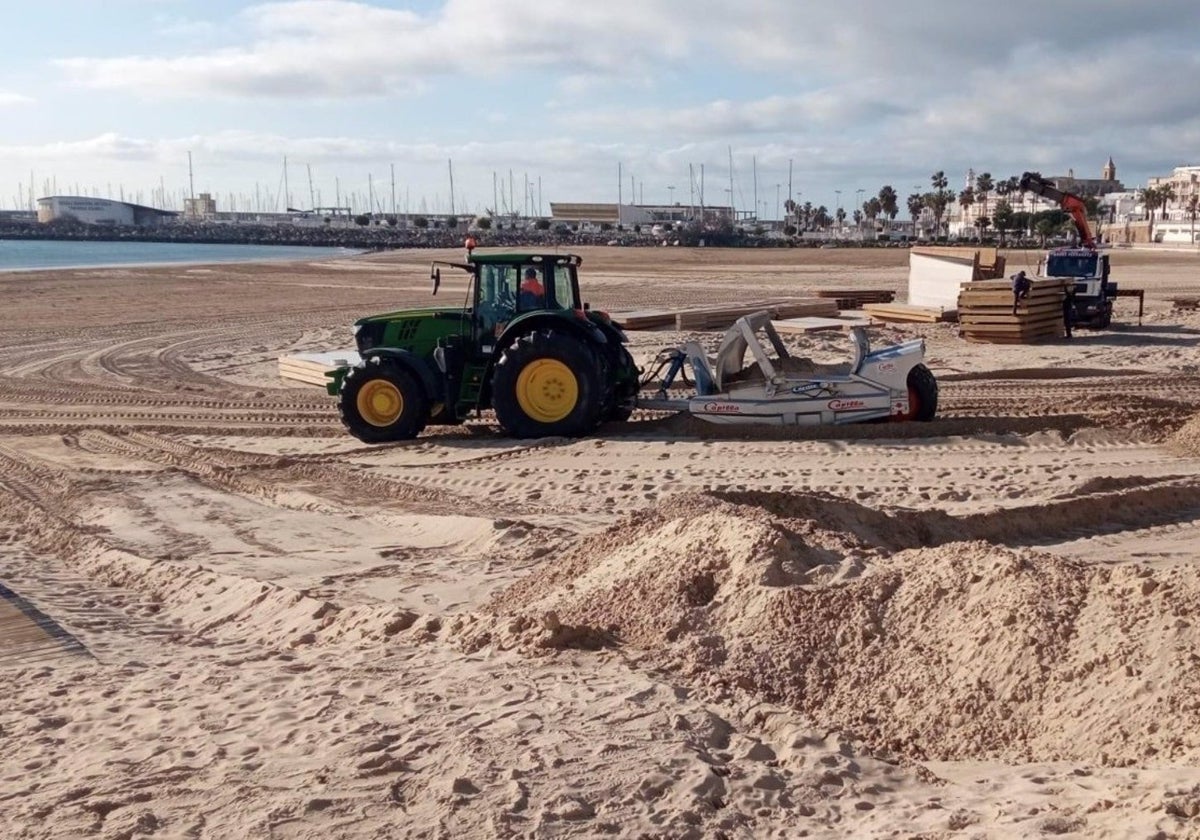 Playa de Rota.