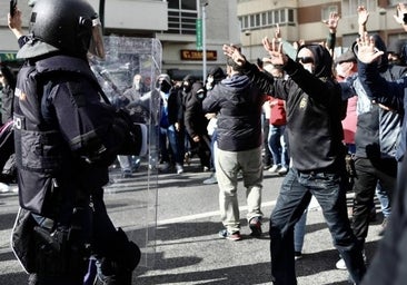 Policías y guardias civiles de Cádiz acuden la gran manifestación contra la Ley de Seguridad Ciudadana en Madrid
