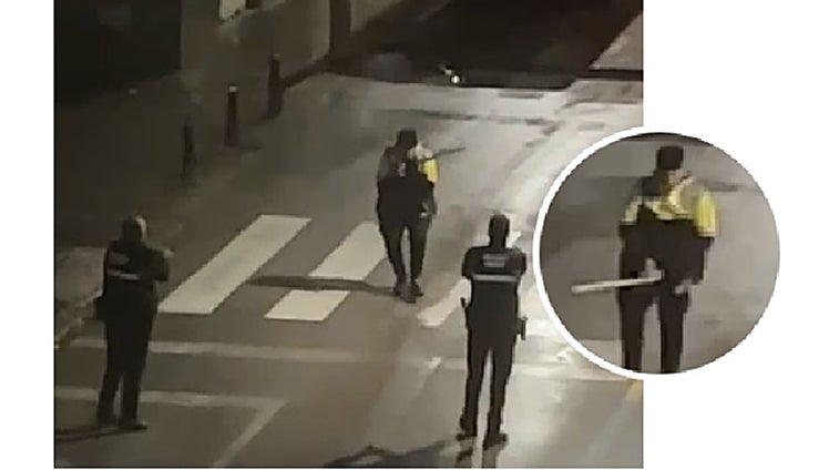 Arrestado un joven con una catana que amenazó a varios agentes de policía en Barbate