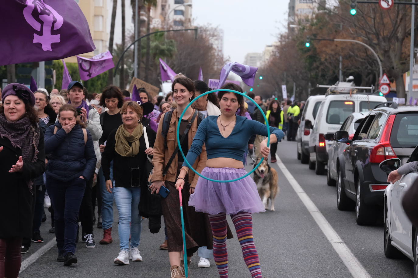 Fotos: Manifestación 8-M en Cádiz