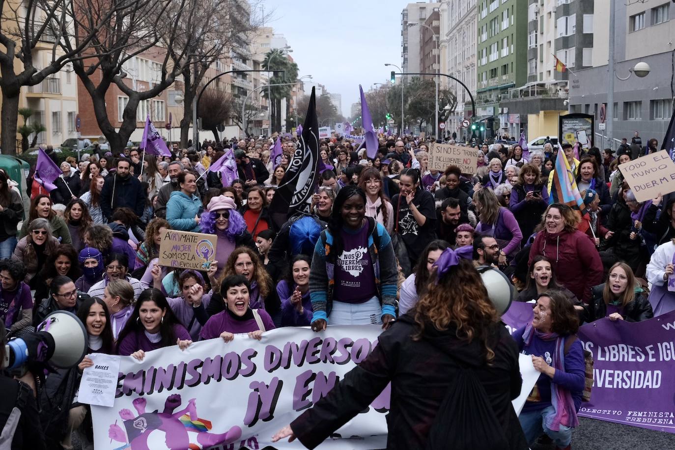 Fotos: Manifestación 8-M en Cádiz