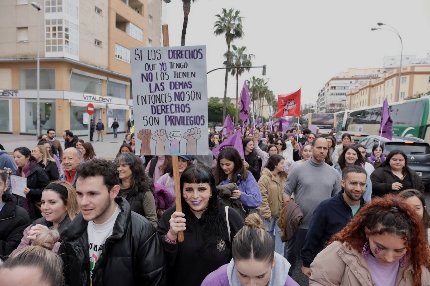 Fotos: Manifestación 8-M en Cádiz