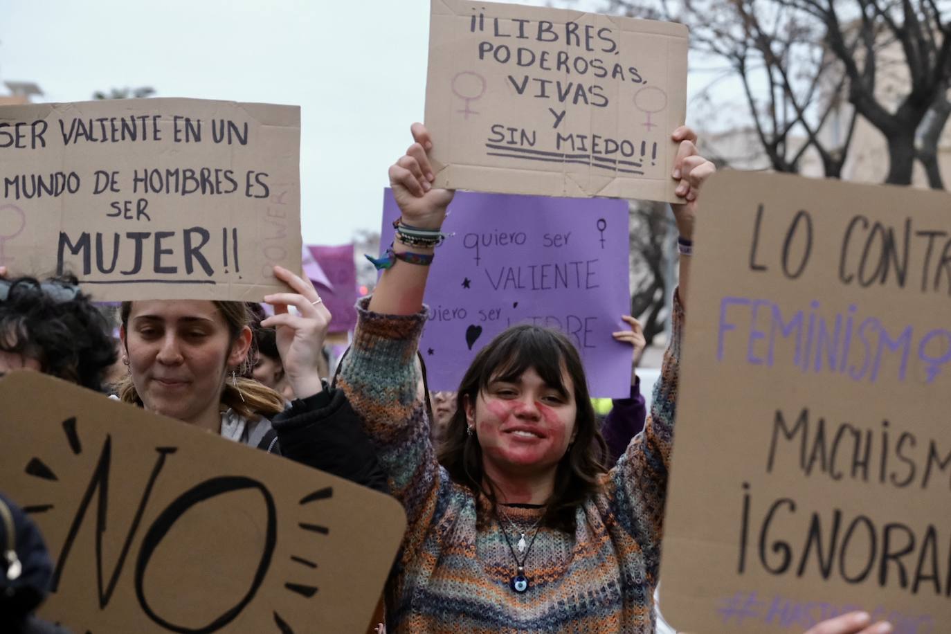 Fotos: Manifestación 8-M en Cádiz