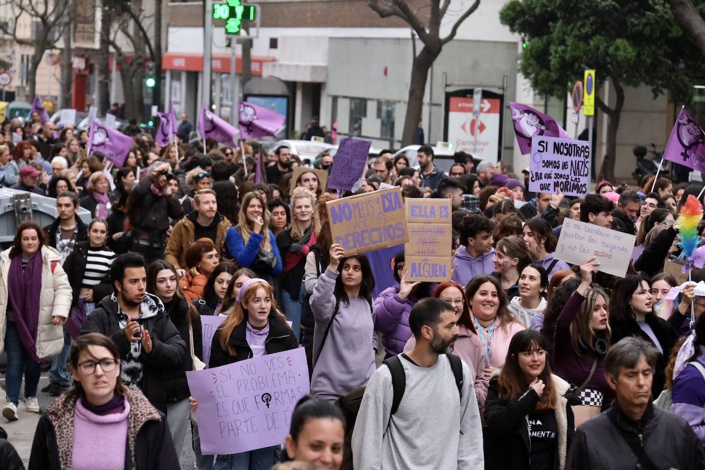 Fotos: Manifestación 8-M en Cádiz