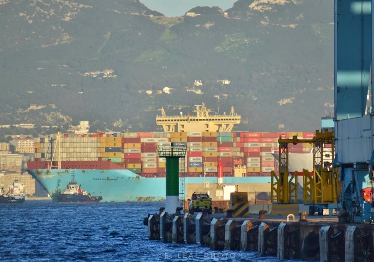 El tráfico de mercancías en Algeciras desciende un 8,4 por ciento por los temporales de febrero