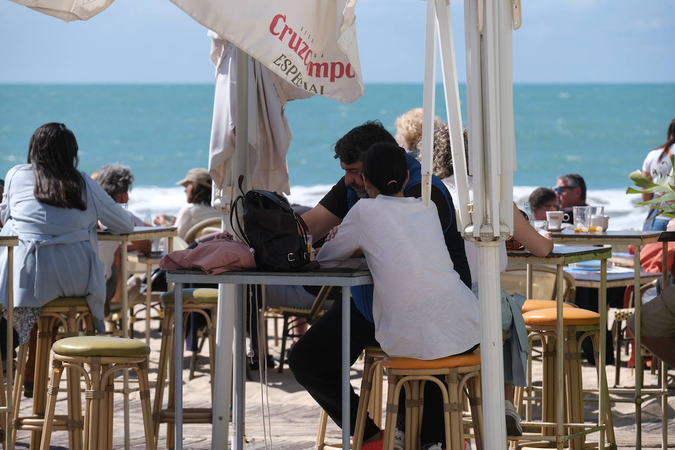 Fotos: Las playas toman protagonismo en Cádiz