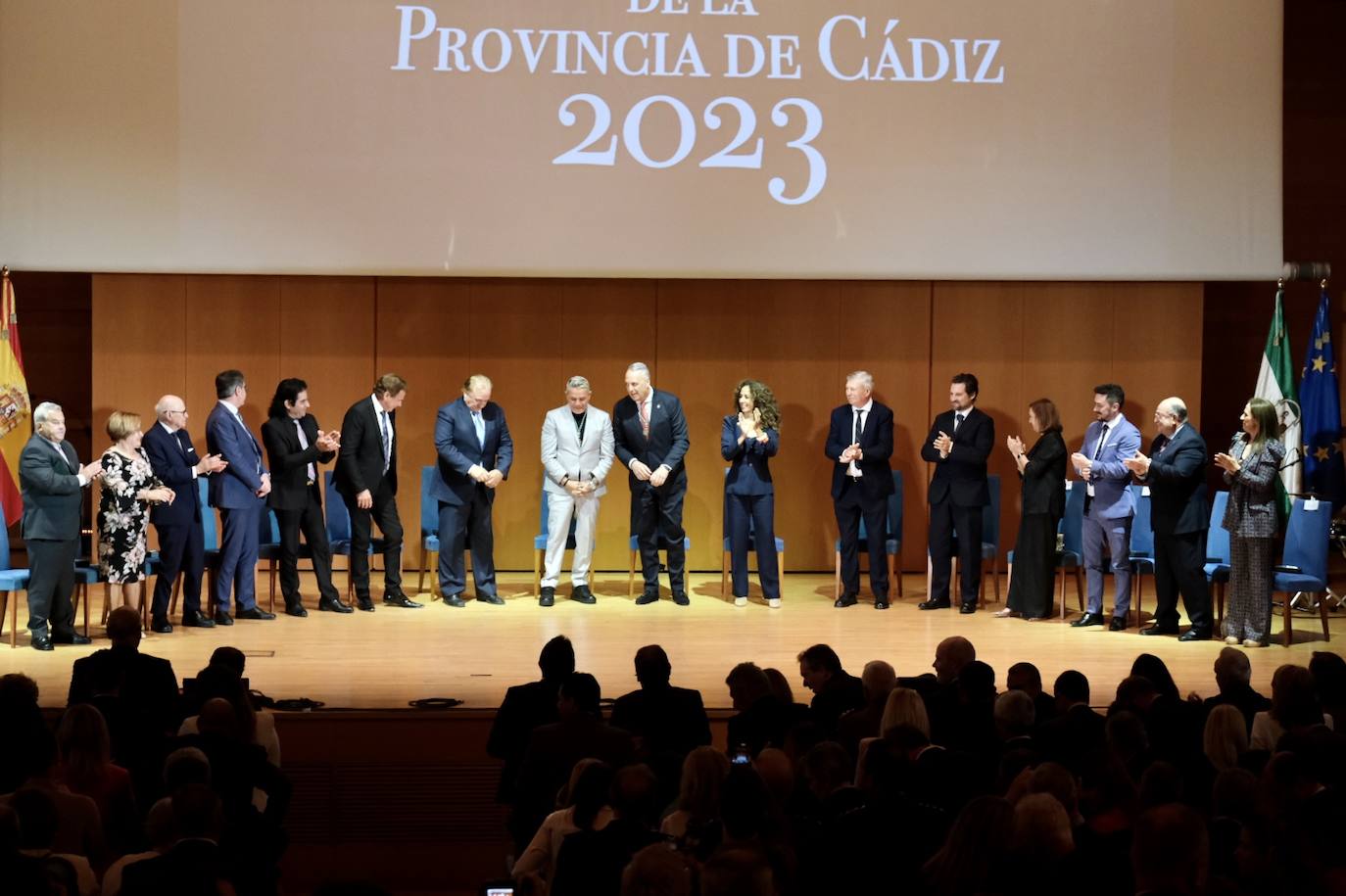 En imágenes: Alejandro Sanz y Lola Flores, Hijos Predilectos de Cádiz