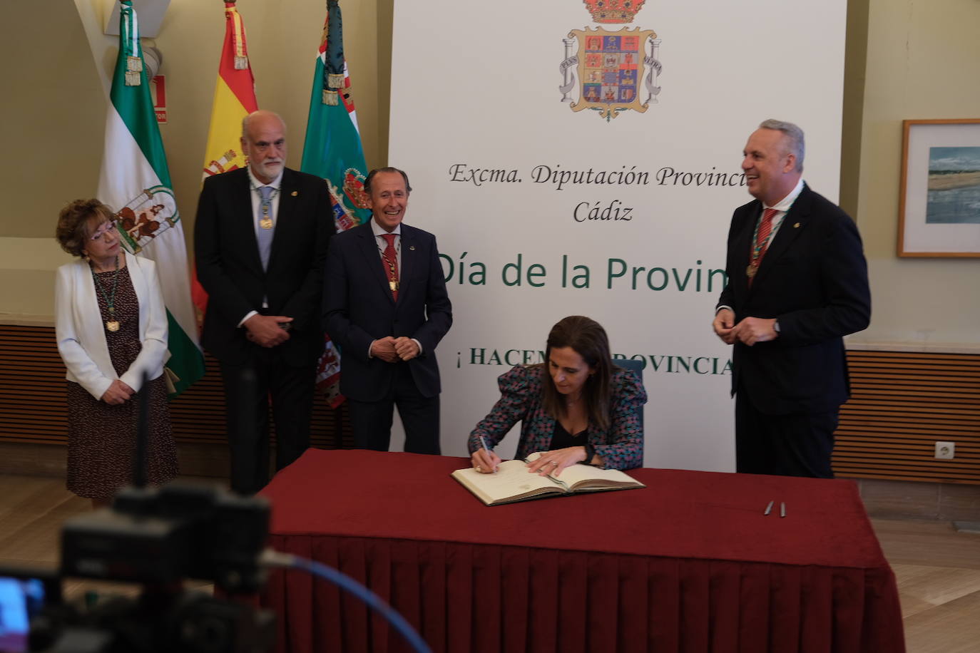 En imágenes: Alejandro Sanz y Lola Flores, Hijos Predilectos de Cádiz