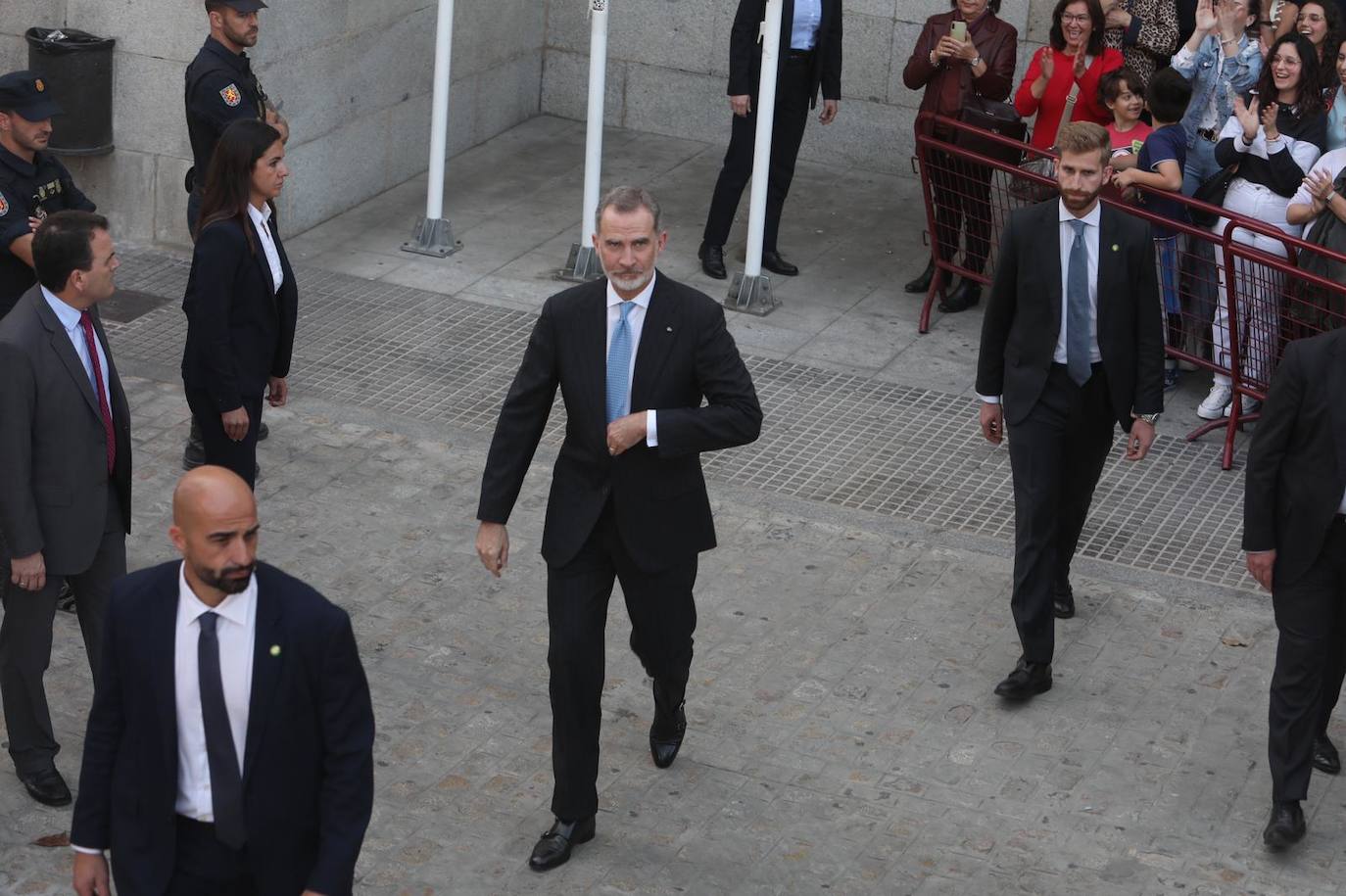 Fotos: Los Reyes asisten al concierto inaugural &#039;Tempo de luz&#039;