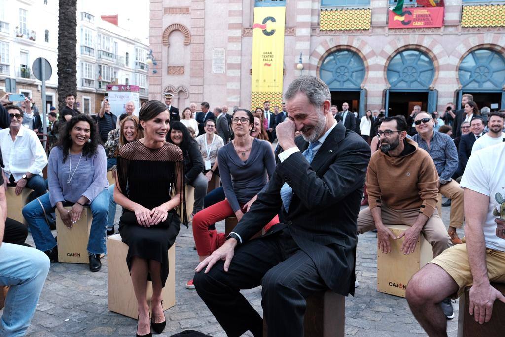 Fotos: Los Reyes asisten al concierto inaugural &#039;Tempo de luz&#039;