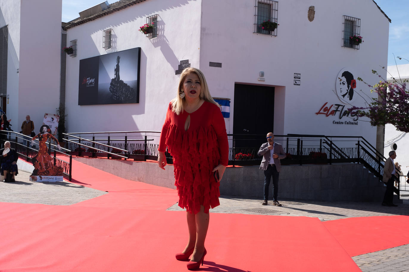 Fotos: La familia Flores inaugura el centro cultural en recuerdo de su madre Lola, &#039;La Faraona&#039;