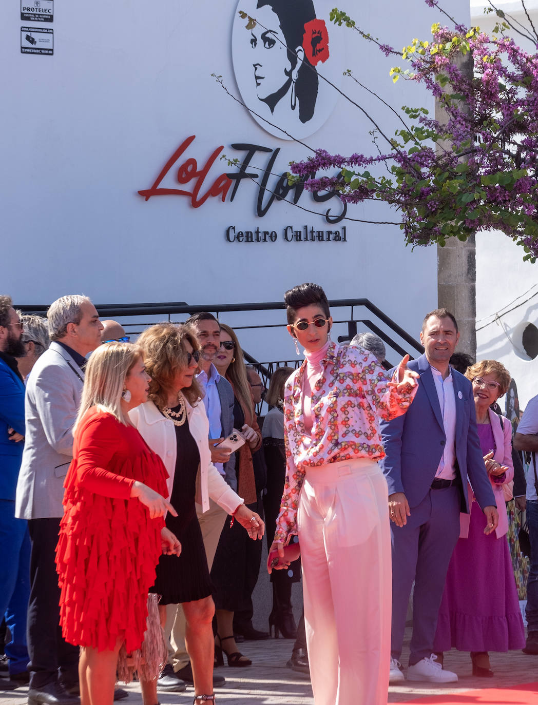 Fotos: La familia Flores inaugura el centro cultural en recuerdo de su madre Lola, &#039;La Faraona&#039;