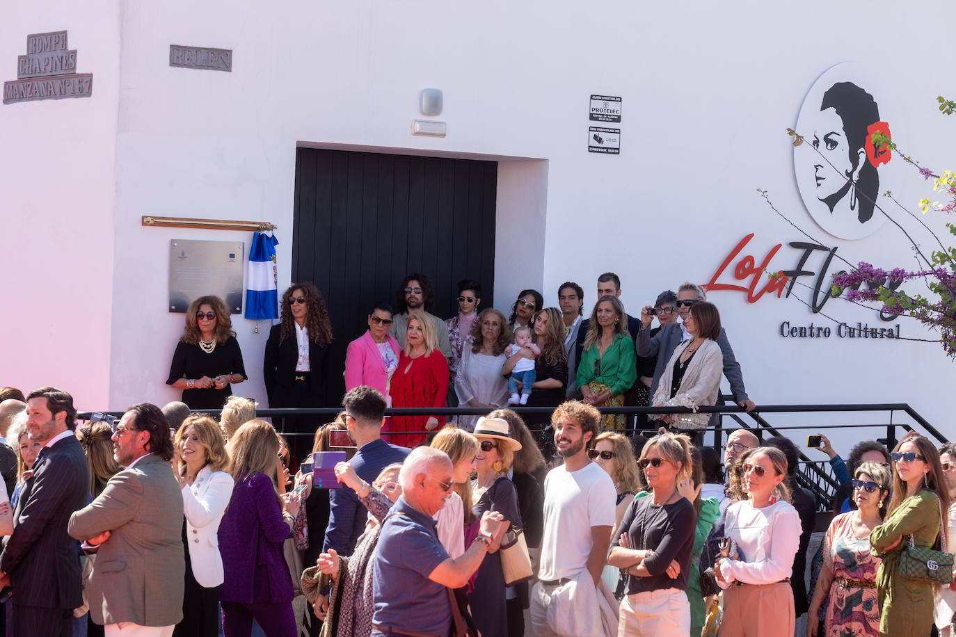 Fotos: La familia Flores inaugura el centro cultural en recuerdo de su madre Lola, &#039;La Faraona&#039;
