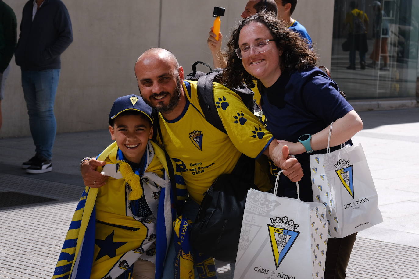 Fotos: Búscate en previa del partido Cádiz - Sevilla