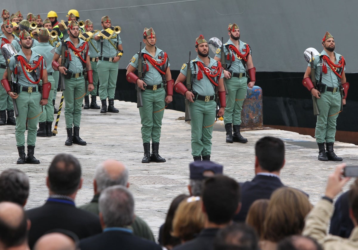 Imagen de archivo de La Legión en Semana Santa.