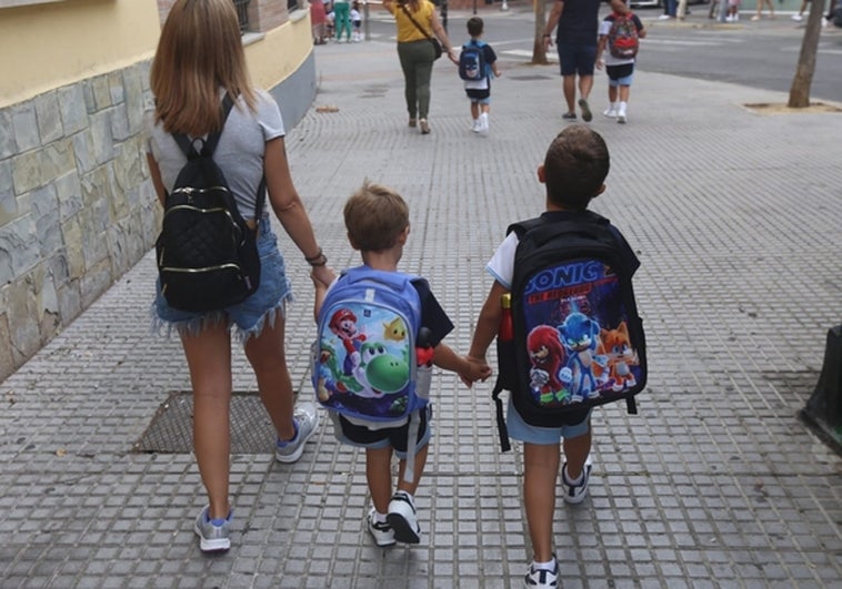 Los colegios del casco histórico de Cádiz se quedan semivacíos con más de la mitad de las plazas vacantes