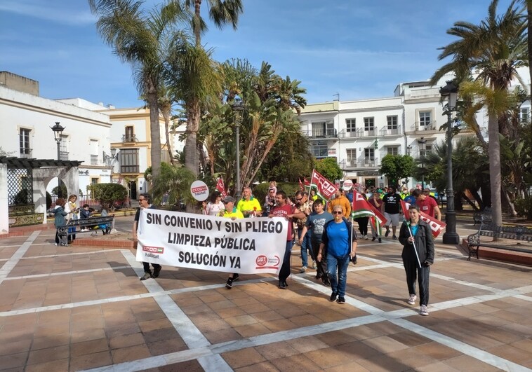 Los trabajadores de la limpieza pública de El Puerto llegan a un acuerdo con FCC