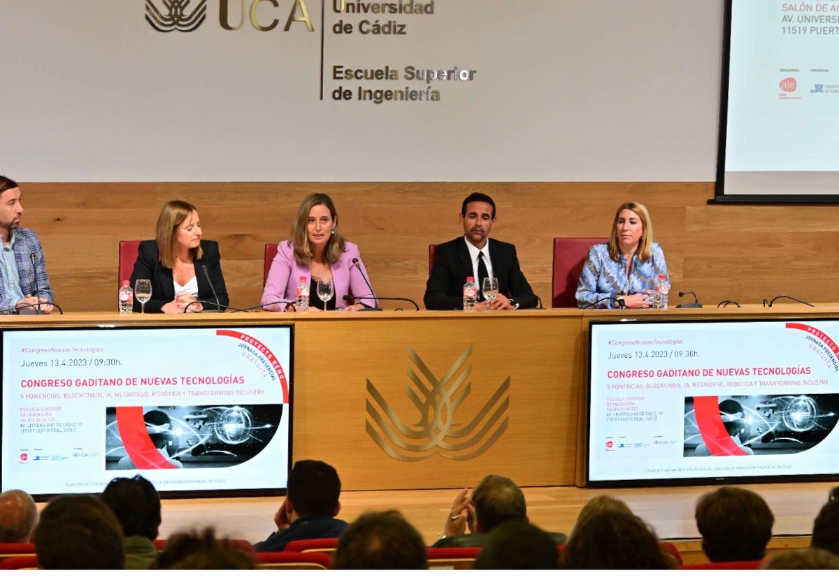 Un momento del Congreso celebrado en la Escuela de Ingeniería de Puerto Real