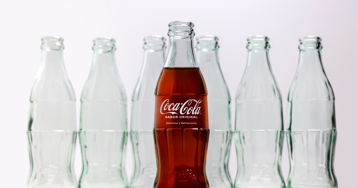 Botellas de vidrio de 1 litro impresas con diseños exclusivos