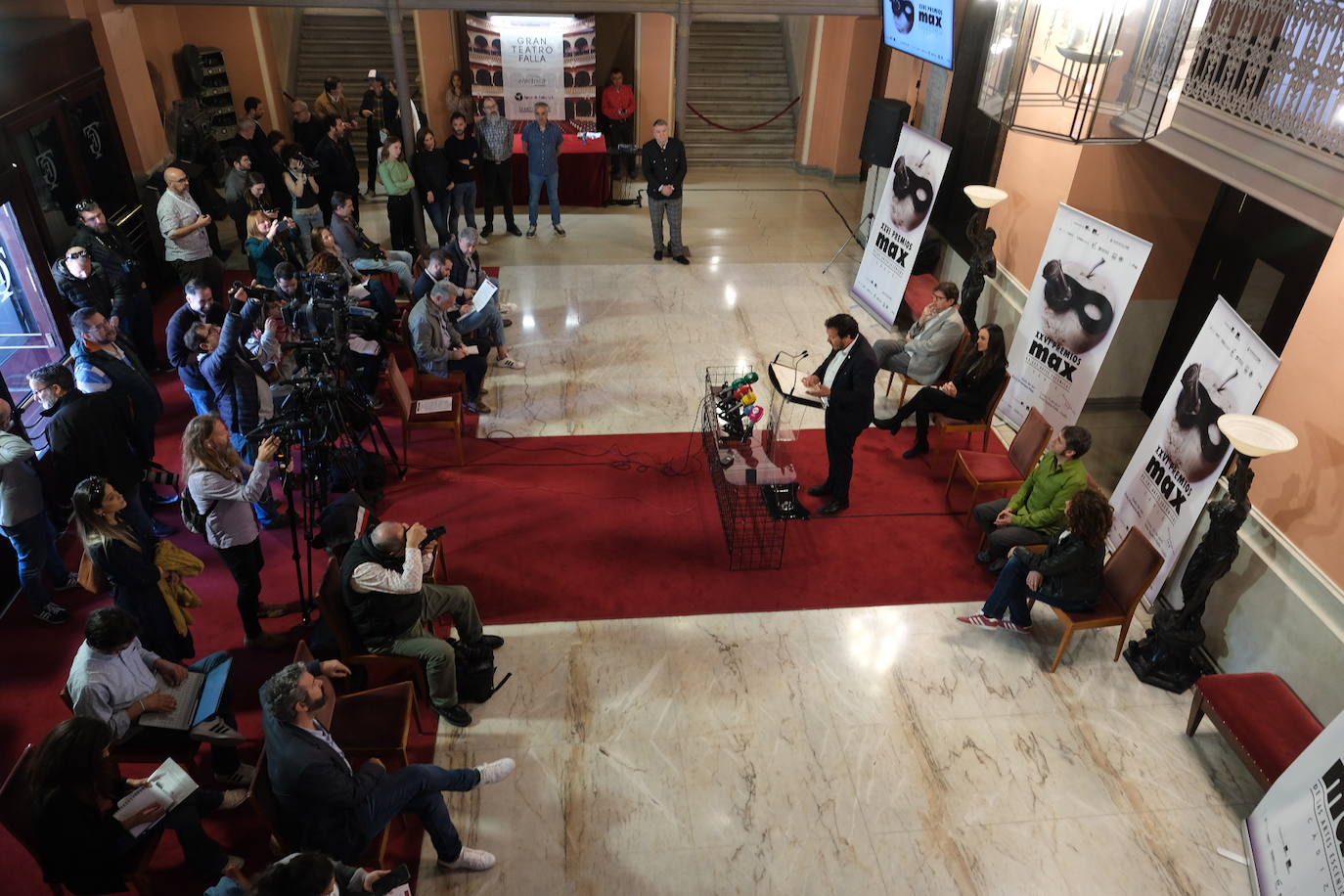 Fotos: Los premios Max de teatro se presentan en Cádiz