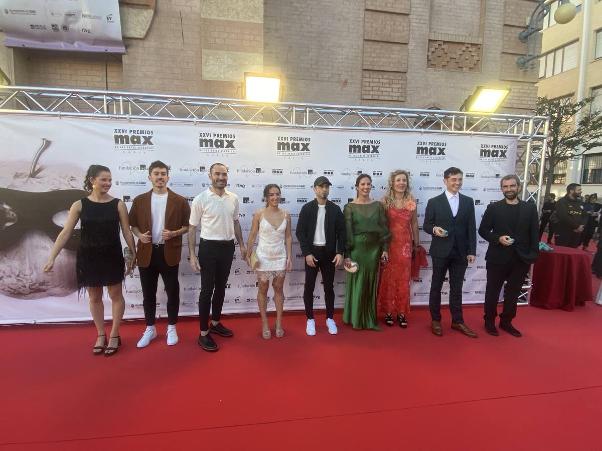 Fotos: la alfombra roja de los Premios Max en Cádiz (4)