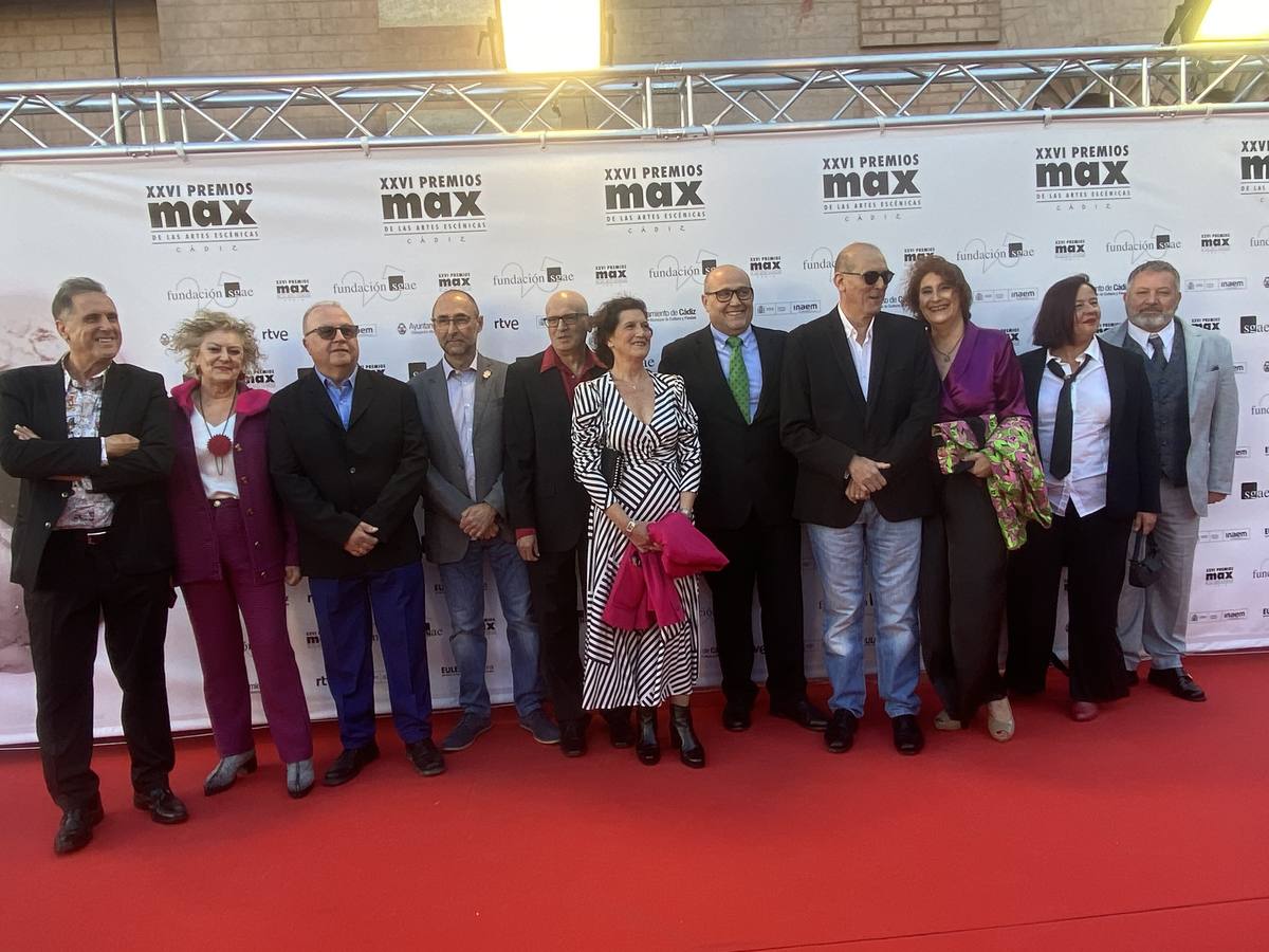 Fotos: la alfombra roja de los Premios Max en Cádiz (4)